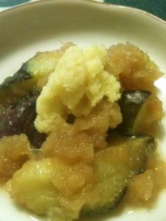 揚げ茄子のおろし煮-レシピのメイン写真