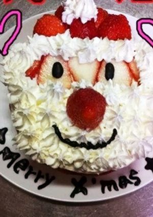 サンタケーキ☆クリスマス2011-レシピのメイン写真