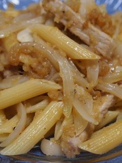 豚肉とりんごのペンネ-レシピのメイン写真
