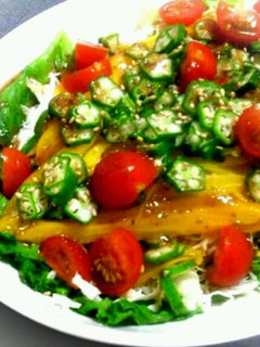 夏野菜のサラダ-レシピのメイン写真