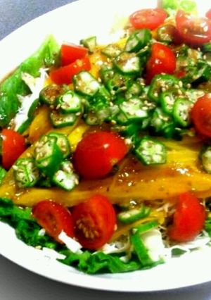 夏野菜のサラダ-レシピのメイン写真