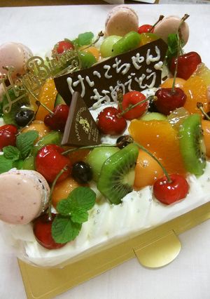 スクエア型・ホワイトチョコレートケーキ☆-レシピのメイン写真