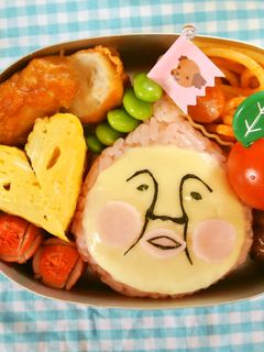 キャラ弁*カクレモモジリ-レシピのメイン写真