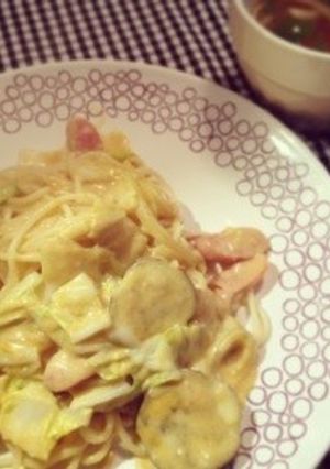 生クリーム不要♪基本のクリームパスタ-レシピのメイン写真