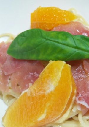 爽やかオレンジのパスタ♪-レシピのメイン写真