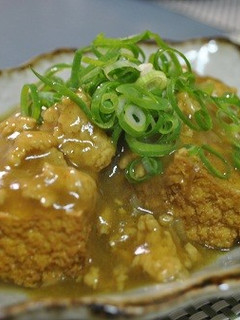 厚揚げのカレーあんかけ-レシピのメイン写真