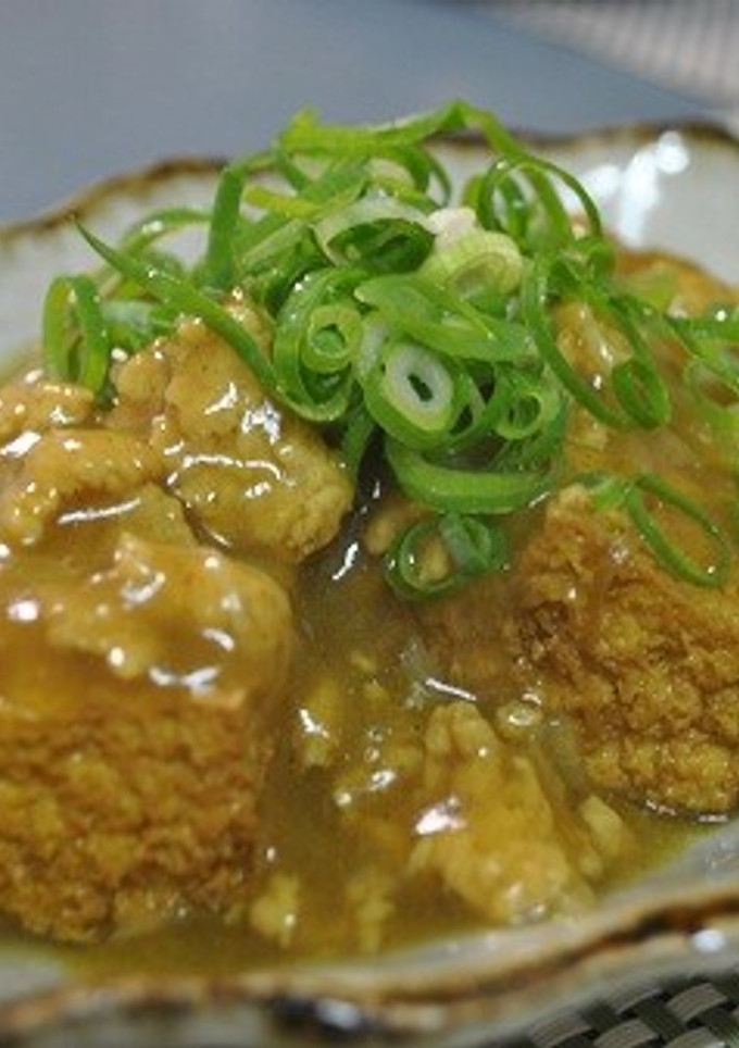 厚揚げのカレーあんかけ-レシピのメイン写真