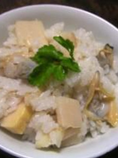 たけのことアサリのご飯-レシピのメイン写真