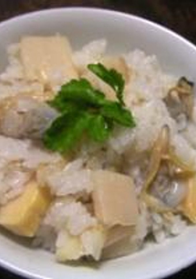 たけのことアサリのご飯-レシピのメイン写真