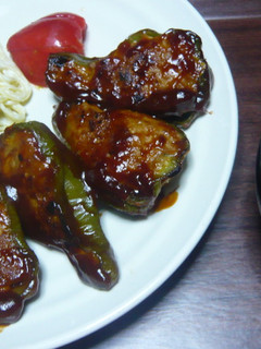 ピーマンの肉詰め-レシピのメイン写真