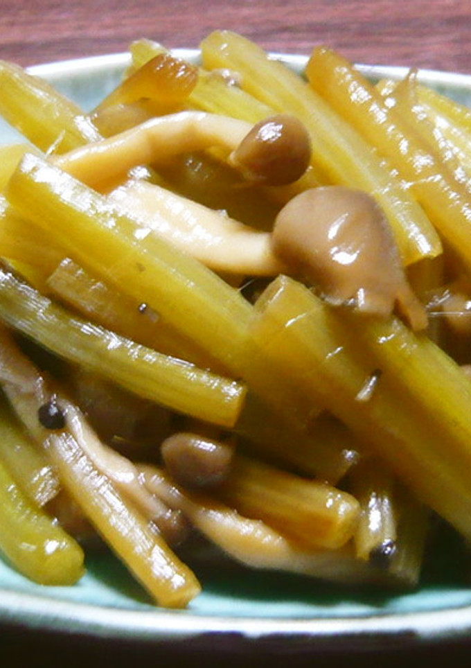 フキの炒め煮-レシピのメイン写真
