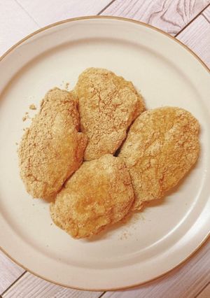 ヘルシーおやつ☆電子レンジで簡単豆腐もち-レシピのメイン写真