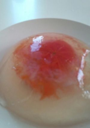 さっぱりあまーいトマトゼリー-レシピのメイン写真
