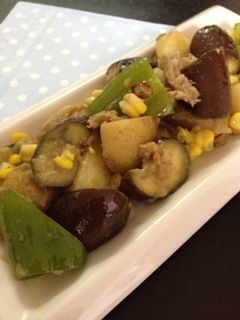 夏野菜の甘味噌炒め-レシピのメイン写真
