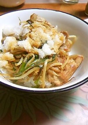 焼肉おろし丼-レシピのメイン写真