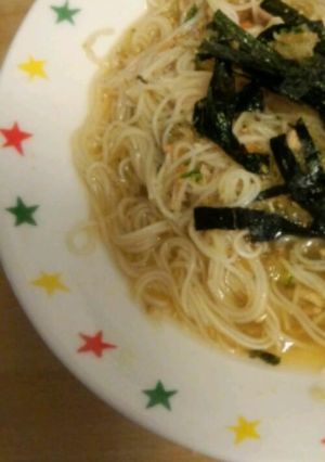 野菜嫌いの息子に捧ぐ すりおろし素麺-レシピのメイン写真