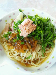 香味野菜のっけもり冷やしうどん♪-レシピのメイン写真
