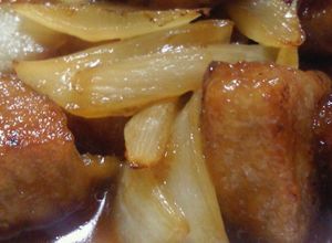 揚げない☆豚もも肉の甘酢炒め・酢豚味-レシピのメイン写真