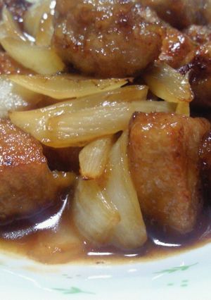 揚げない☆豚もも肉の甘酢炒め・酢豚味-レシピのメイン写真