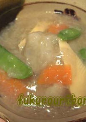 れんこん団子の中華みぞれあん-レシピのメイン写真