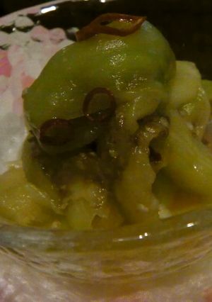 焼きナスならぬチン茄子を冷やして食べる！-レシピのメイン写真