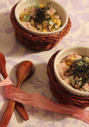 魚肉ソーセージ丼 わさびマヨネーズ編-レシピのメイン写真