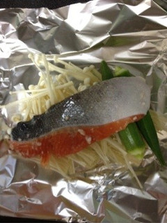 塩麹で生鮭のホイル焼き-レシピのメイン写真
