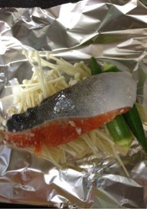 塩麹で生鮭のホイル焼き-レシピのメイン写真
