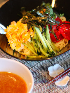 冷や麦の冷やし中華風 醤油麹ダレ-レシピのメイン写真