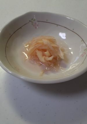 手軽に新生姜の甘酢漬け-レシピのメイン写真