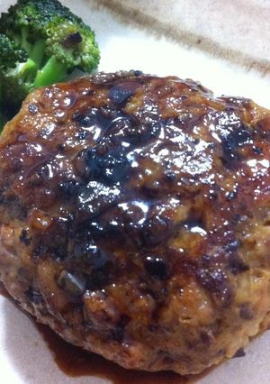 レバー入り？！ジューシーハンバーグ-レシピのメイン写真