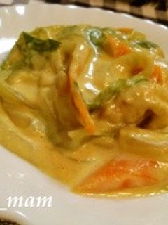 牛乳で★コク!★ササミのカレークリーム煮-レシピのメイン写真