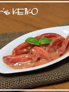 クリーミートマトサラダ-レシピのメイン写真