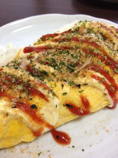 お好み焼き風♪オムキャベツ-レシピのメイン写真