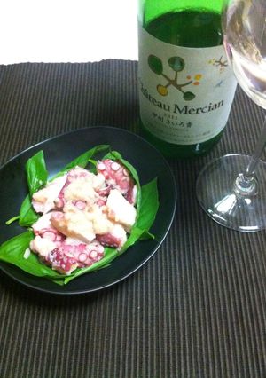 蛸の白ワイン風味マヨネーズ和え-レシピのメイン写真