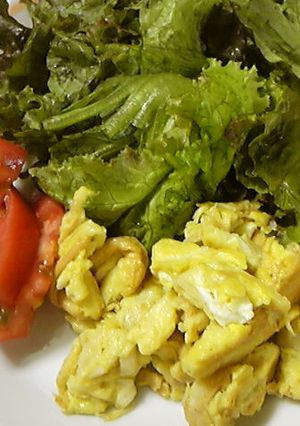 くるま麩のスクランブル風-レシピのメイン写真