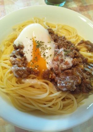 ドライカレーパスタ-レシピのメイン写真