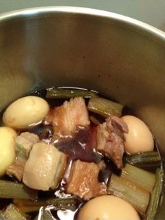 豚角煮with煮卵!-レシピのメイン写真