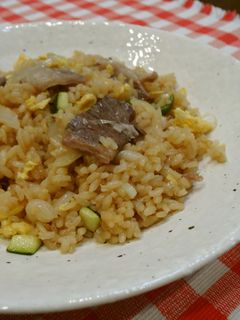 暑い夏でもガッツリ食べる!焼肉ピラフ♪。-レシピのメイン写真