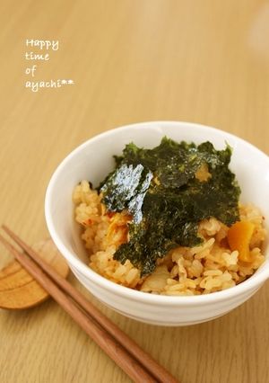 炊飯器で絶品！豚キムタクごはん。-レシピのメイン写真