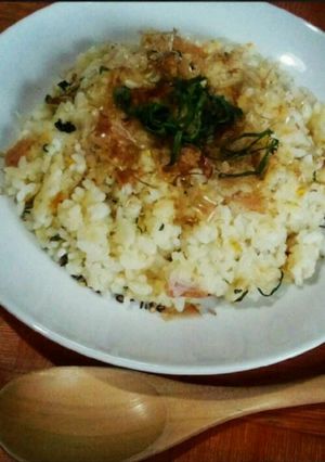 さっぱり！梅しそしらす炒飯♡-レシピのメイン写真