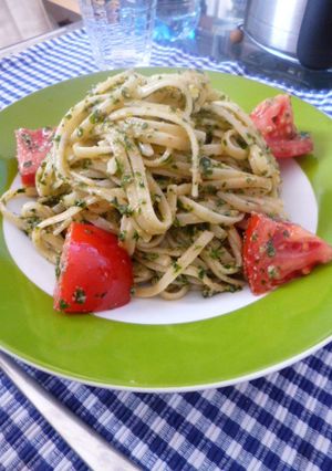 *イタリアンパセリでぱすたペースト*-レシピのメイン写真