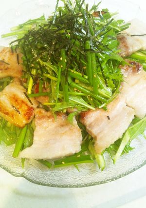 簡単*旨塩*野菜たっぷり豚バラサラダ-レシピのメイン写真
