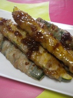 しょうゆ麹でズッキーニの豚肉巻き-レシピのメイン写真