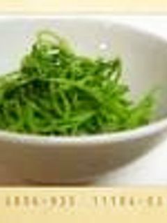 豆苗のさっと炒め-レシピのメイン写真