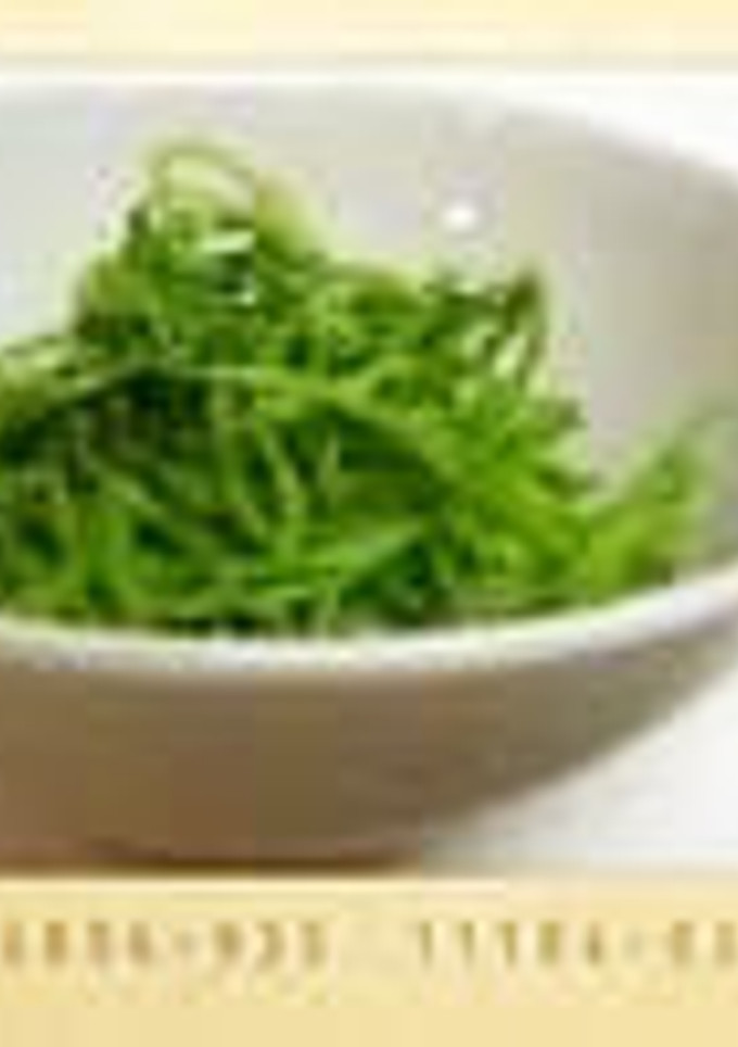 豆苗のさっと炒め-レシピのメイン写真