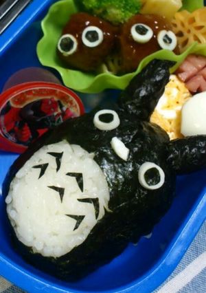 キャラ弁★トトロ-レシピのメイン写真