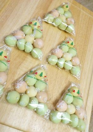 カラフル大好き☆スノーボールクッキー２-レシピのメイン写真
