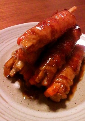 ゴボウとニンジンの豚肉巻き-レシピのメイン写真