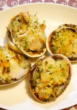 アサリのガーリックパン粉焼き-レシピのメイン写真